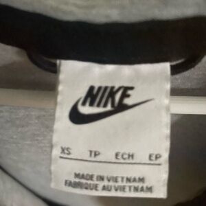 Nike Tech Black and Gray Hoodie